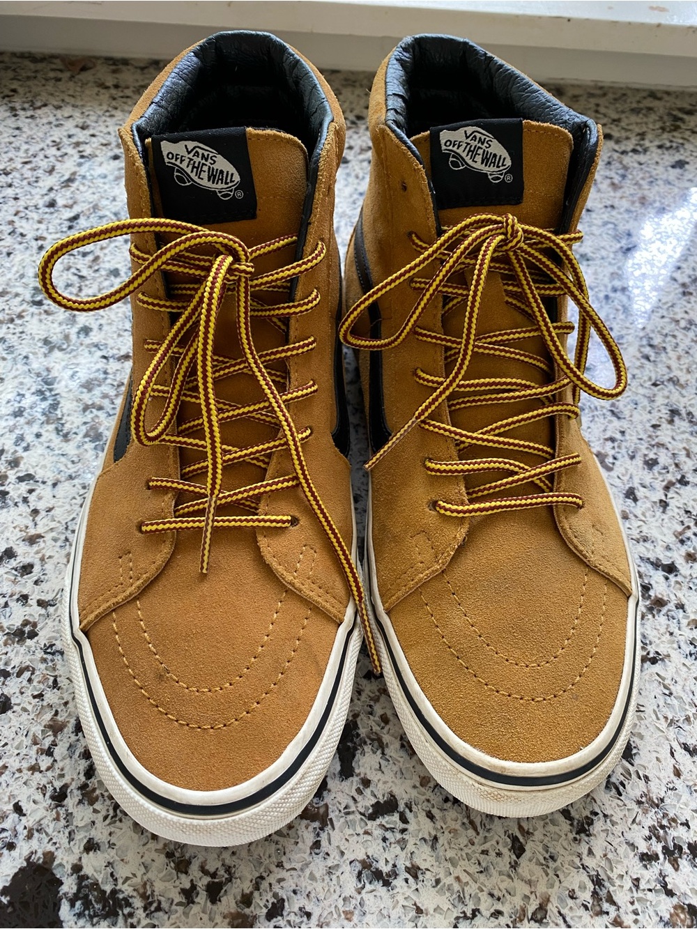 VANS SK8-HI Suede High Tops Wheat Men’s 8